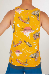 Lan dressed sports upper body yellow printed tank top 0005.jpg